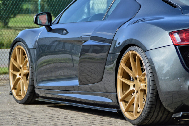 CUP Seitenschweller Audi RS4, B5 Bj.: 1999-2001 Schwarz Matt