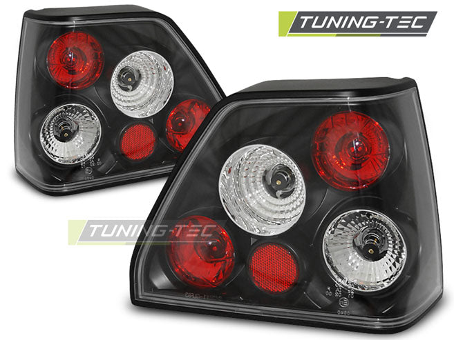 Tuning-Tec Rückleuchten für VW Golf 2 (II) 83-91 schwarz/klar