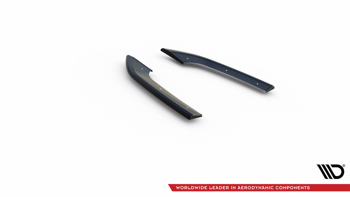 Maxton Carbon Fiber Heck Ansatz Flaps Diffusor für Audi RS3 Limousine 8Y