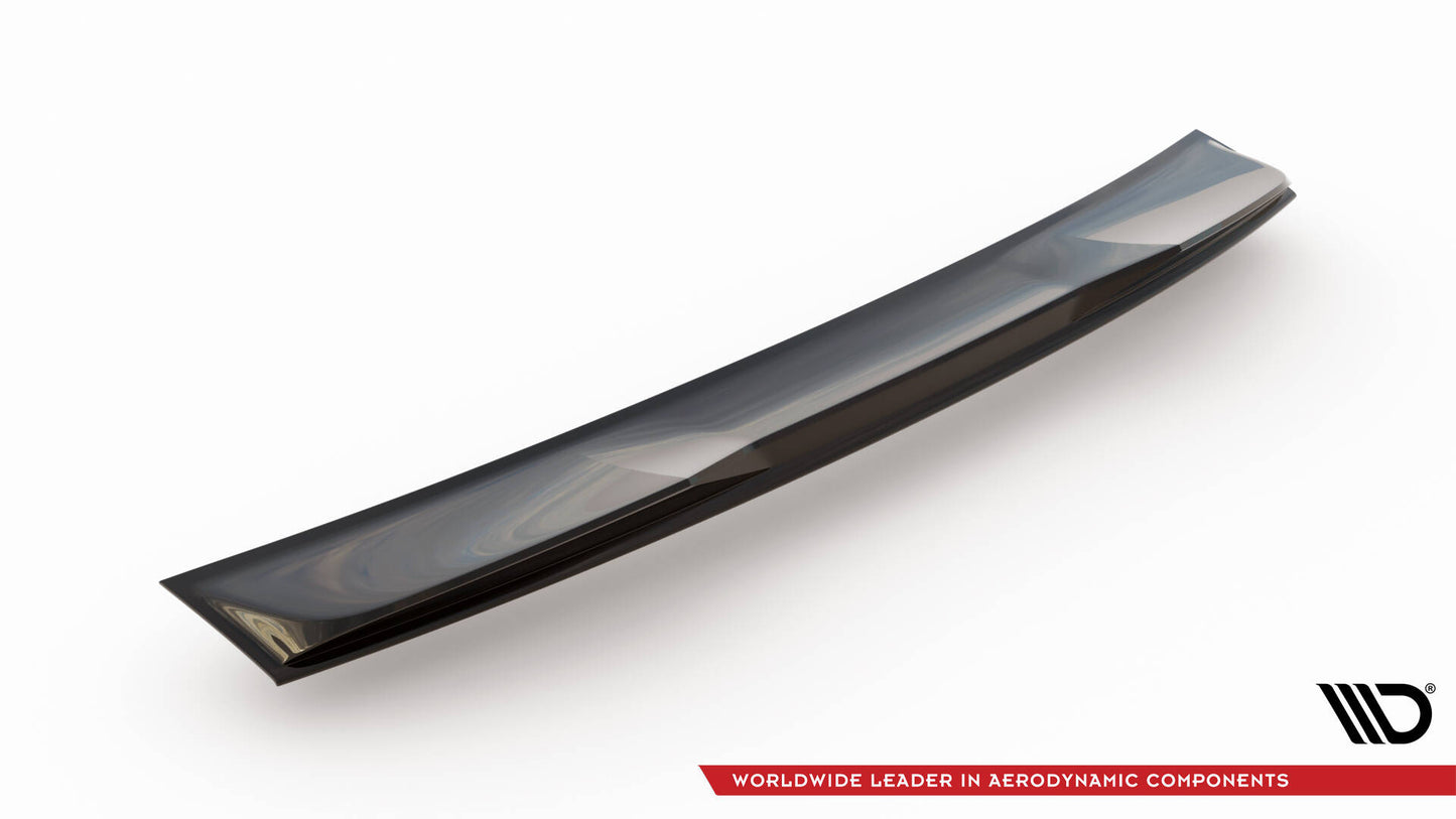 Maxton Spoiler CAP für 3D Audi TT 8J schwarz Hochglanz