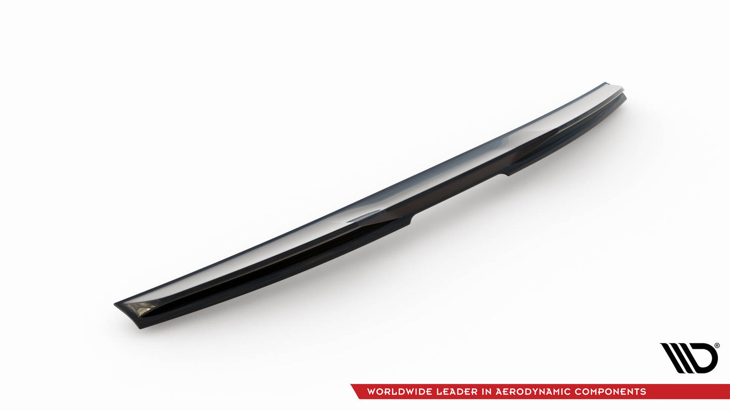 Maxton Spoiler CAP für 3D Chrysler 300 Mk2 schwarz Hochglanz