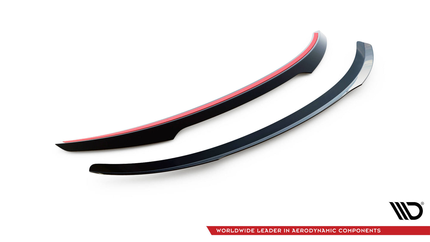 Maxton Spoiler CAP für BMW M6 / 6 M-Paket Cabriolet F12 schwarz Hochglanz
