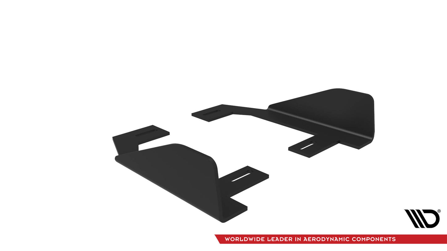 Maxton Side Flaps Kia Proceed GT Mk1 Facelift / Ceed GT Mk3 Facelift schwarz Hochglanz
