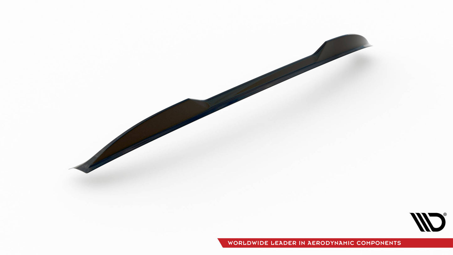Maxton Spoiler CAP für 3D BMW 4er Gran Coupe Standard / M-Paket F36 schwarz Hochglanz