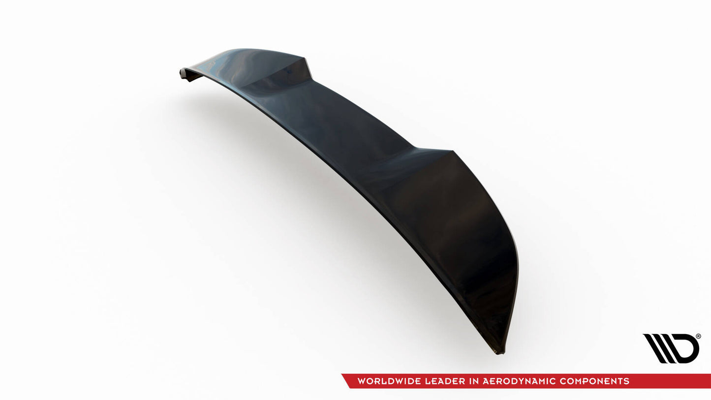 Maxton Höher Spoiler CAP für 3D Alfa Romeo Tonale Mk1 schwarz Hochglanz