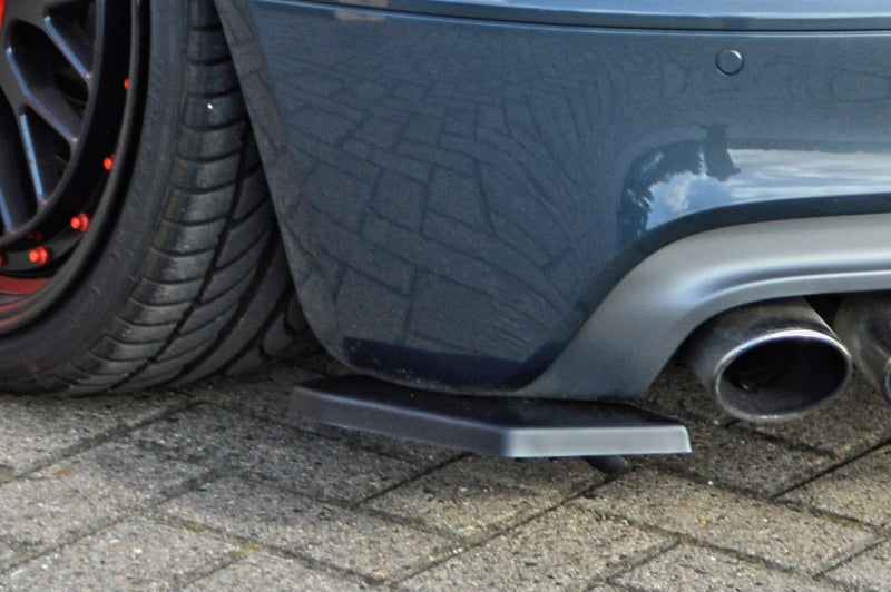 Heckansatz Seitenteile ABS Audi TT 8J Ab Bj.: 2009- Schwarz Glanz