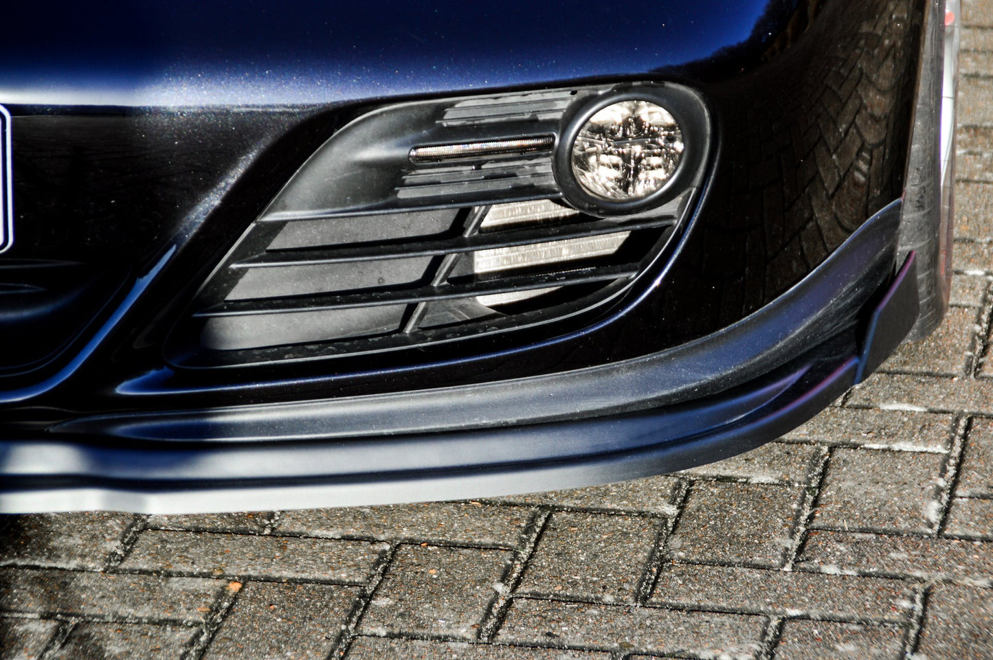 CUP Frontspoilerlippe ABS mit Seitenwing Porsche Cayman 987 Carbon