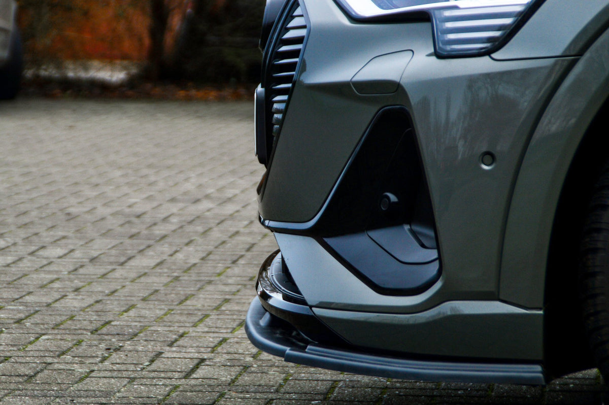 CUP Frontspoilerlippe ABS Audi e-tron Quattro ab Bj.:2018 - Carbon