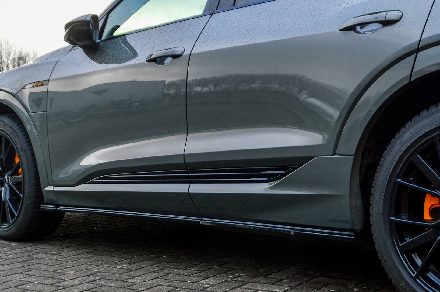 Seitenschwellersatz Audi e-tron Quattro ab Bj.:2018 - Carbon