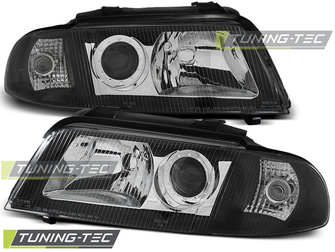 Tuning-Tec Scheinwerfer für Audi A4 B5 Facelift 99-00 schwarz