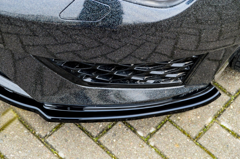 CUP Frontspoilerlippe ABS Phase 2 Seat Leon 3, 5F Schwarz Glanz