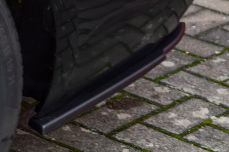 Heckansatz Seitenteile ABS Audi A4 B9 ab Bj.:2015- Schwarz Glanz