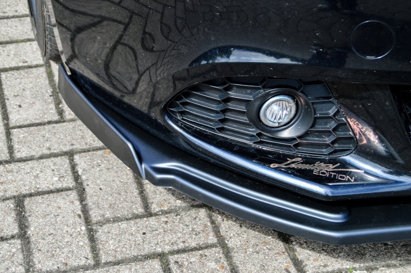 CUP Frontspoilerlippe ABS, mit Wing Alfa Romeo Giulietta Schwarz Glanz