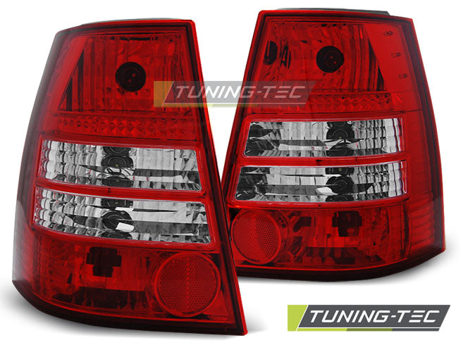 Tuning-Tec Rückleuchten für VW Golf 4 (IV) / Bora Variant 99-06 rot/klar