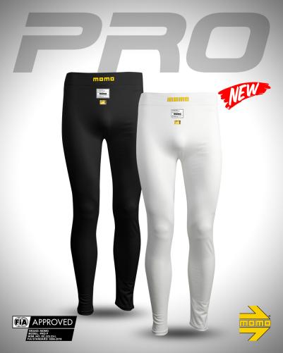 MOMO Rennfahrer- Unterhose LONG JOHNS PRO BLACK XL-2XL