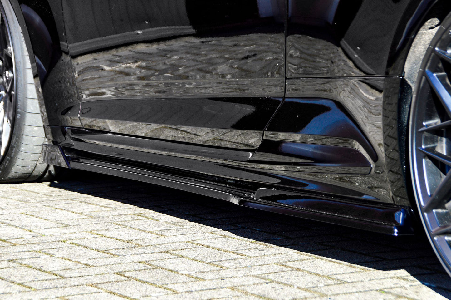 Seitenschwellersatz mit Wing Audi RS5 B9, F5 Bj.: 2017-2020 Carbon