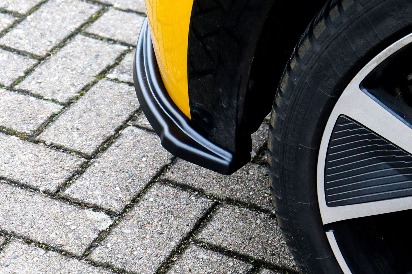 Heckansatz Seitenteile ABS Peugeot 208 + e208 ,GT, GT-Line Schwarz Glanz