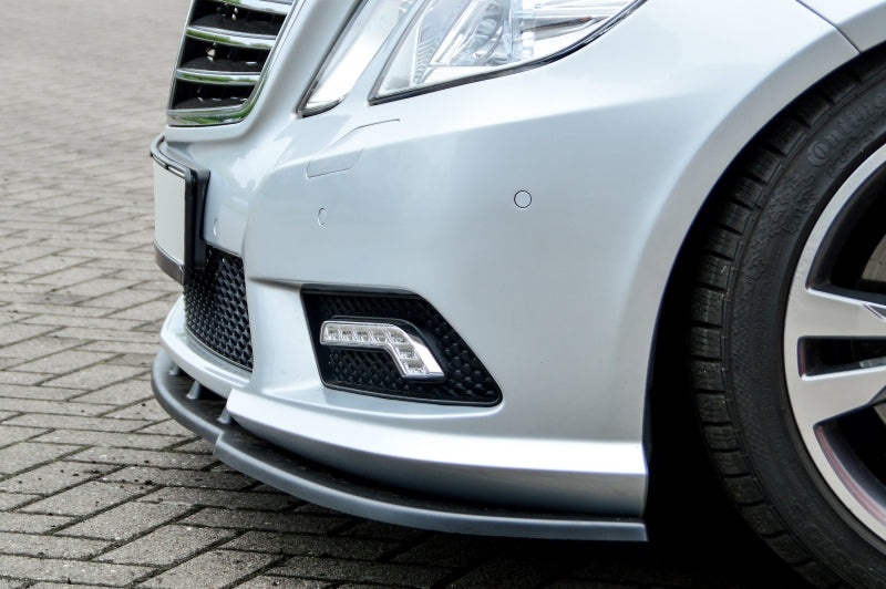 CUP Frontspoilerlippe Mercedes Benz E Klasse AMG Typ W212 S212V212A207C207 Schwarz Glanz