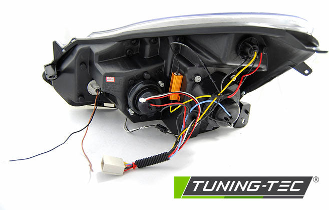 Tuning-Tec LED Tagfahrlicht Scheinwerfer für Opel Corsa D 06-11 chrom