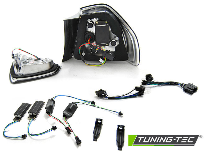 Tuning-Tec LED Lightbar Rückleuchten für BMW 3er E90 05-08 rot/klar
