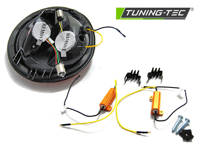 Tuning-Tec LED Lightbar Rückleuchten für VW Beetle 9C 98-05 Rot/Schwarz / Dynamische Blinker