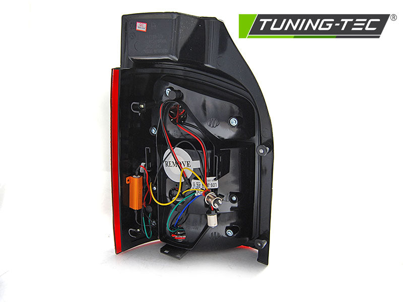 Tuning-Tec LED Rückleuchten für VW T5 GP 10-15 rot/rauch (Doppeltürer)