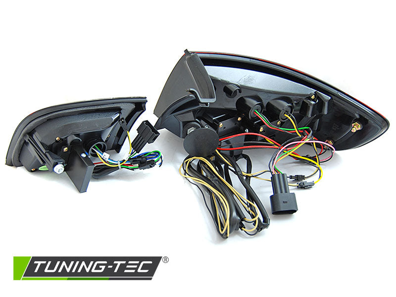 Tuning-Tec Voll LED Lightbar Rückleuchten für Audi A3 8P Sportback 08-12 rot/chrom mit dynamischem Blinker