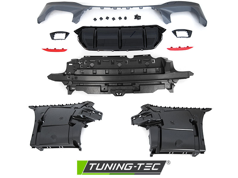 Tuning-Tec Sport Heckstoßstange inkl. Diffusor für BMW 5er G30 LCI Lim. 20-23 mit PDC