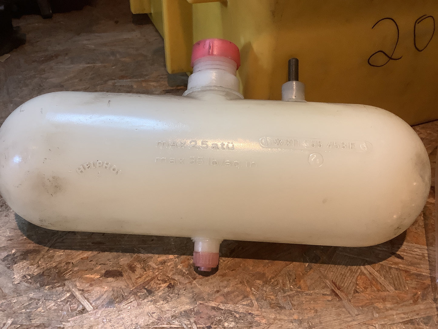 VW Typ 3 Bj 1965-1969 Waschwasserbehälter Original Helphos NEU