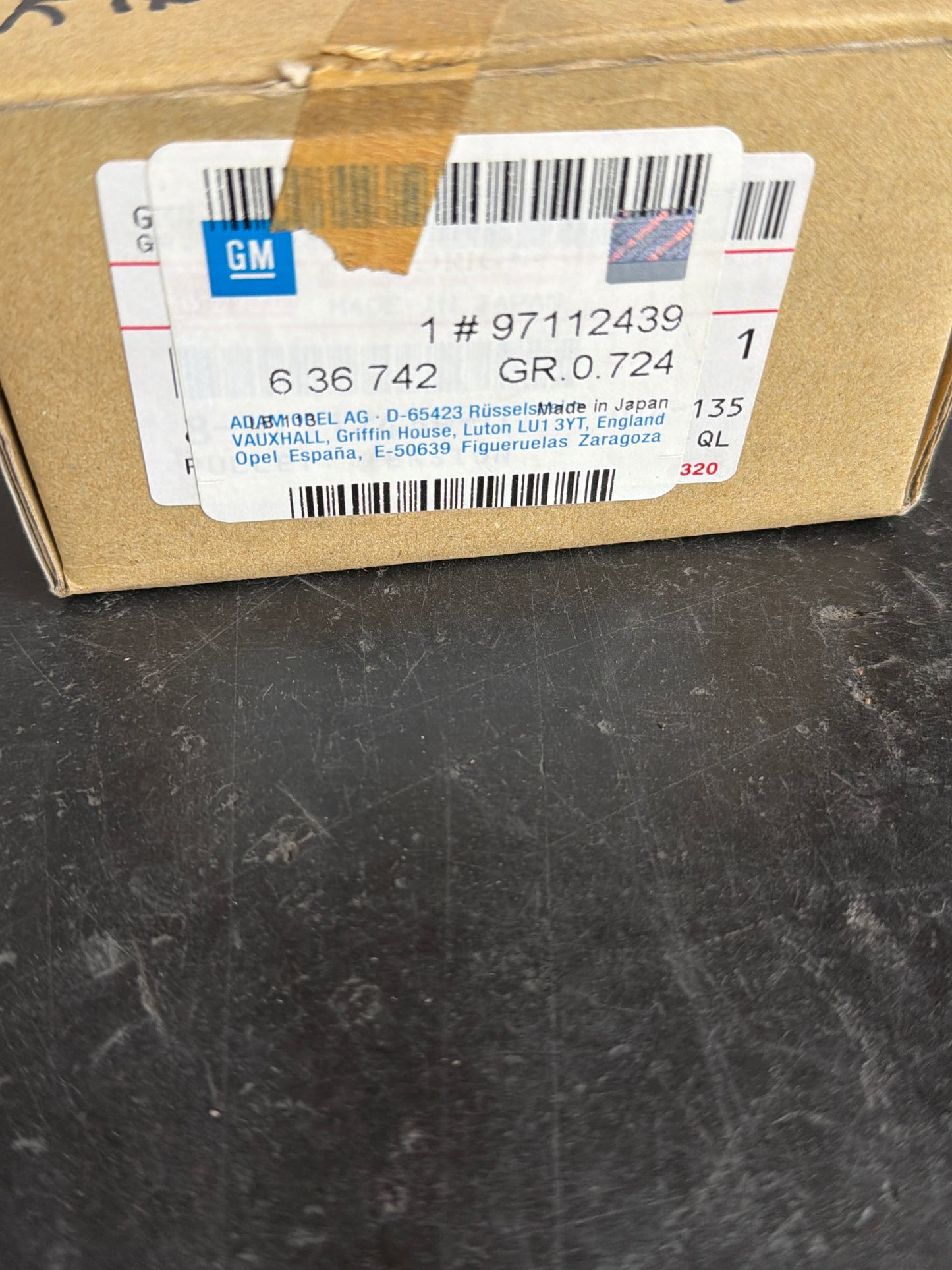 Original GM Opel Corsa A Kadett E Spannrolle Zahnriemen NEU
