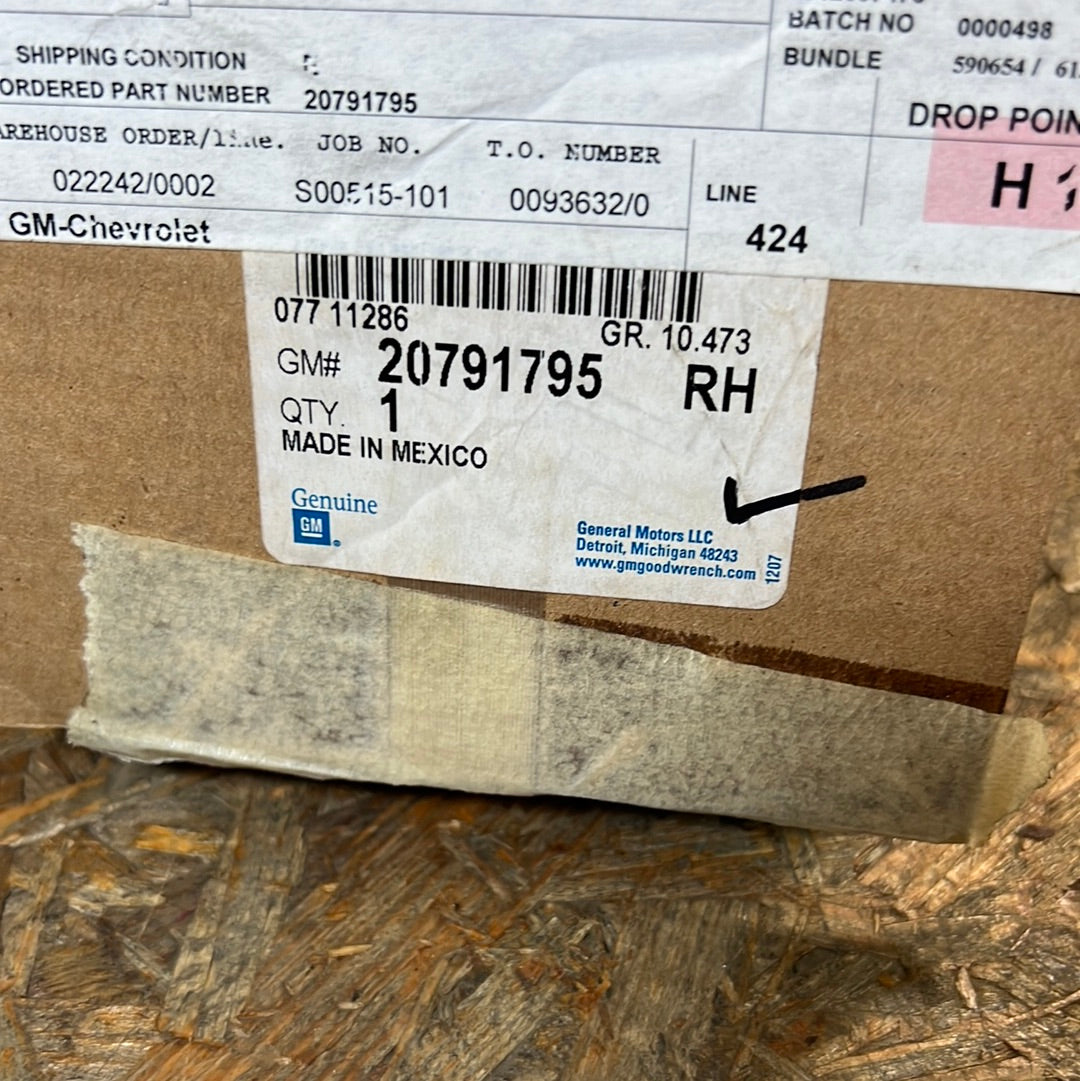 Original Gm Chevrolet Türschloss vorne rechts NEU 20791795