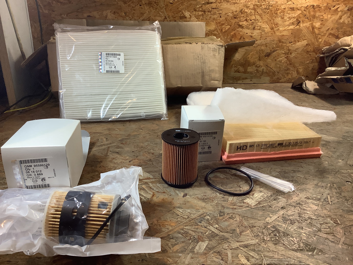 Opel Meriva A Servicekit Original GM NEU
