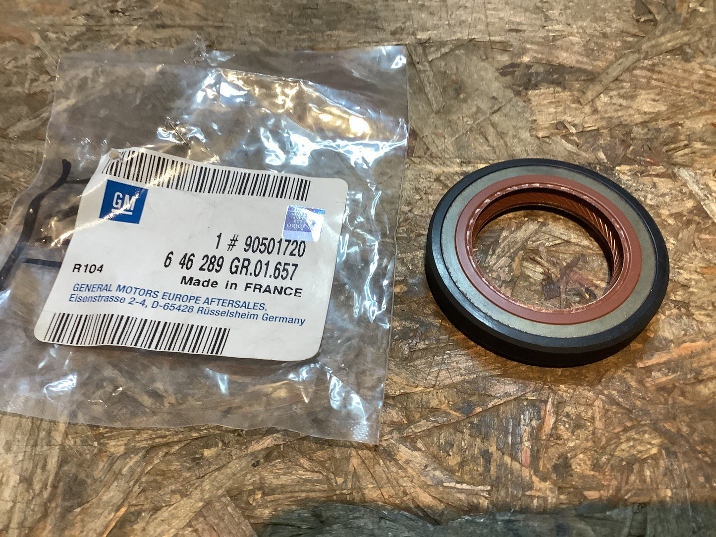 Opel Ascona C, Astra F/G/H, Frontera A Wellendichtring, Kurbelwelle Original GM NEU