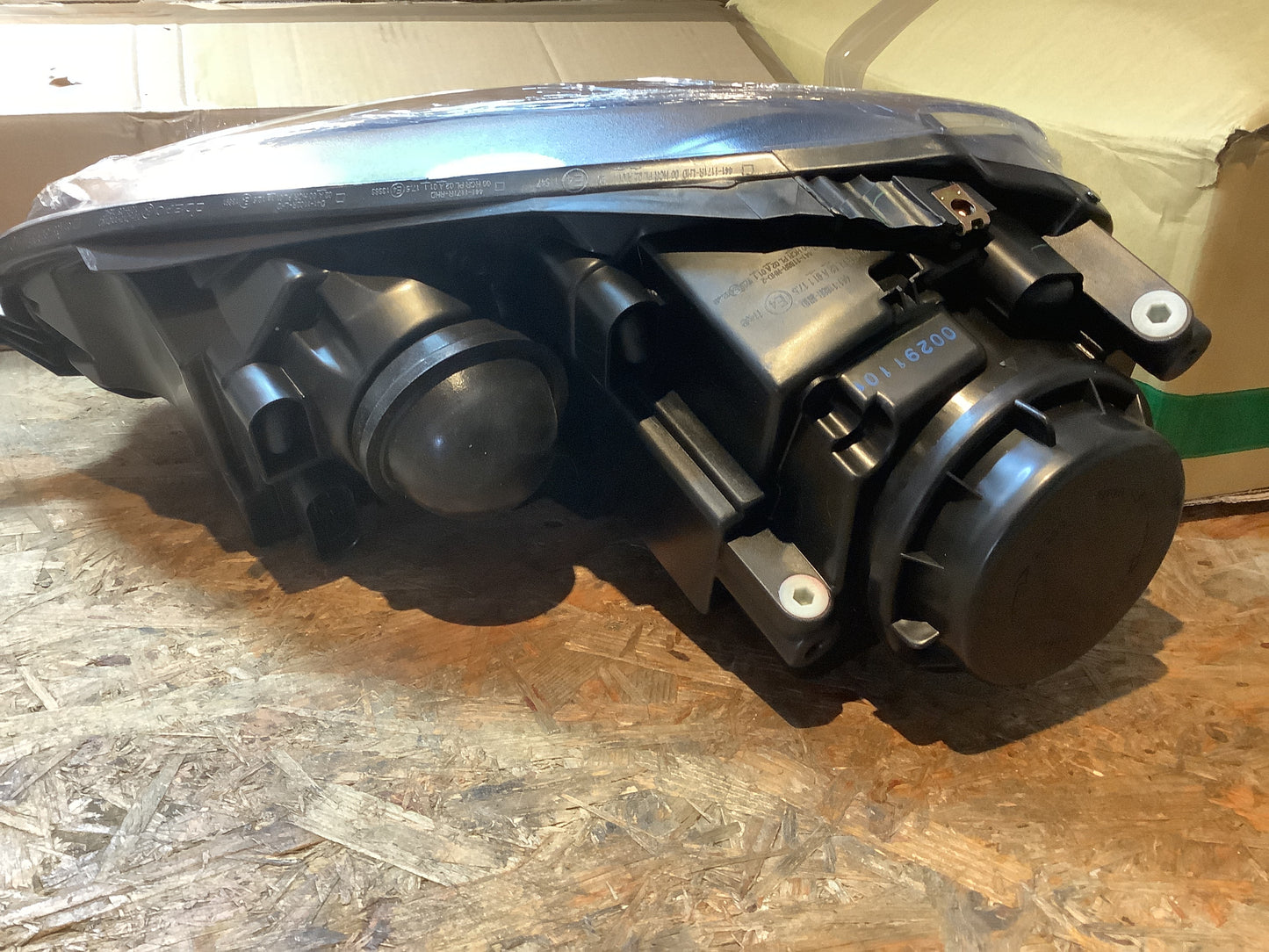 Tuning-Tec Klarglas Scheinwerfer für VW Golf 5 03-09 schwarz