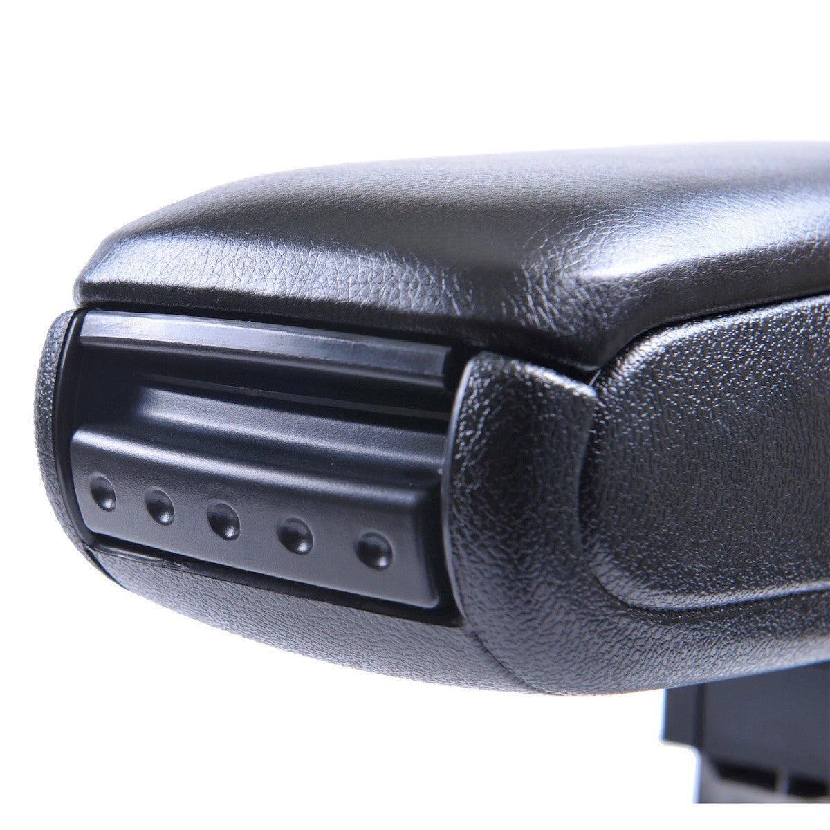 Armlehne PU-Leder Schwarz mit Stauraum passend für Audi A4 B6 B7 2000-2008