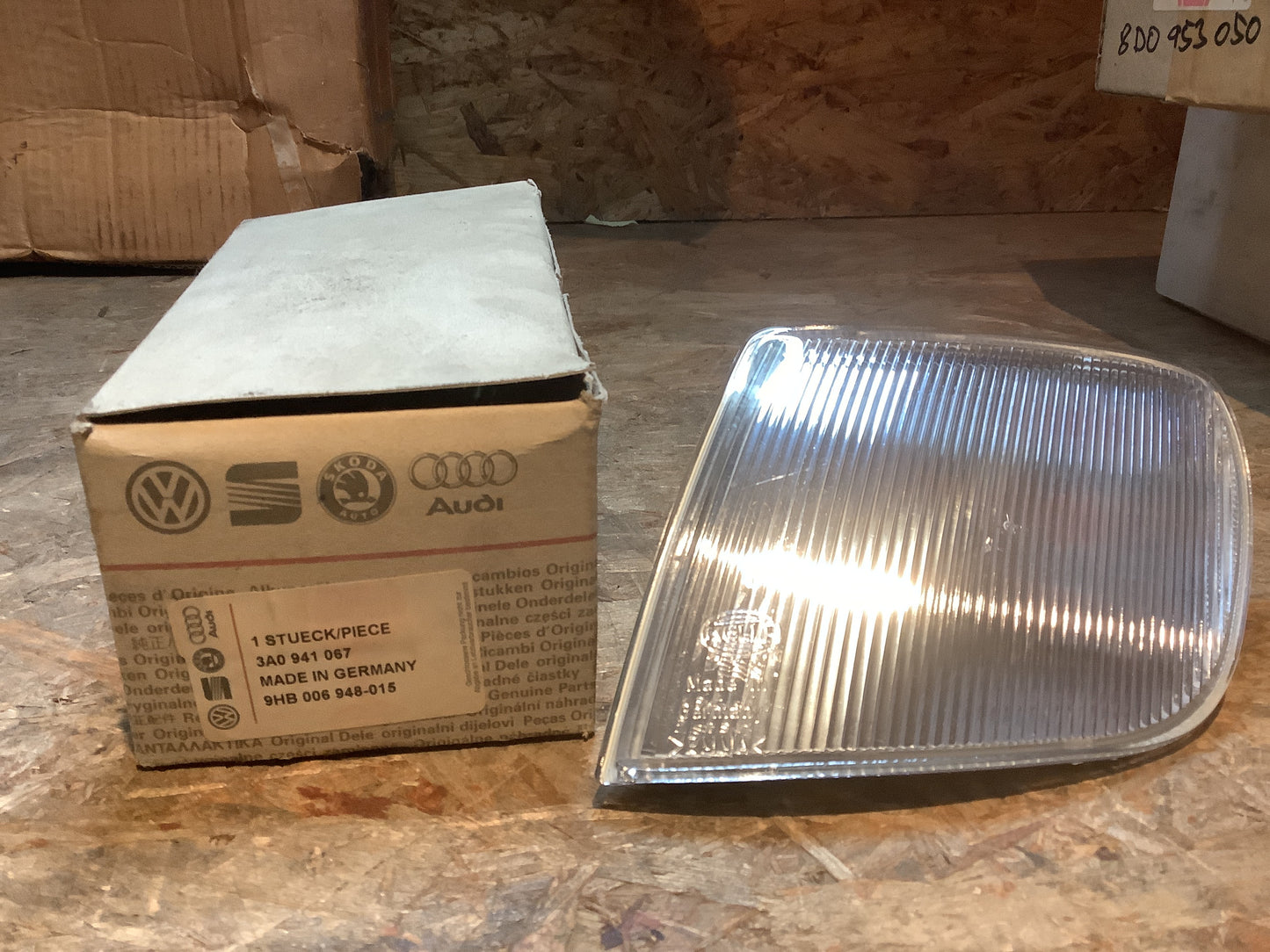 Vw Passat 35i Blinkerglas vorn links Original Genuine Parts NEU