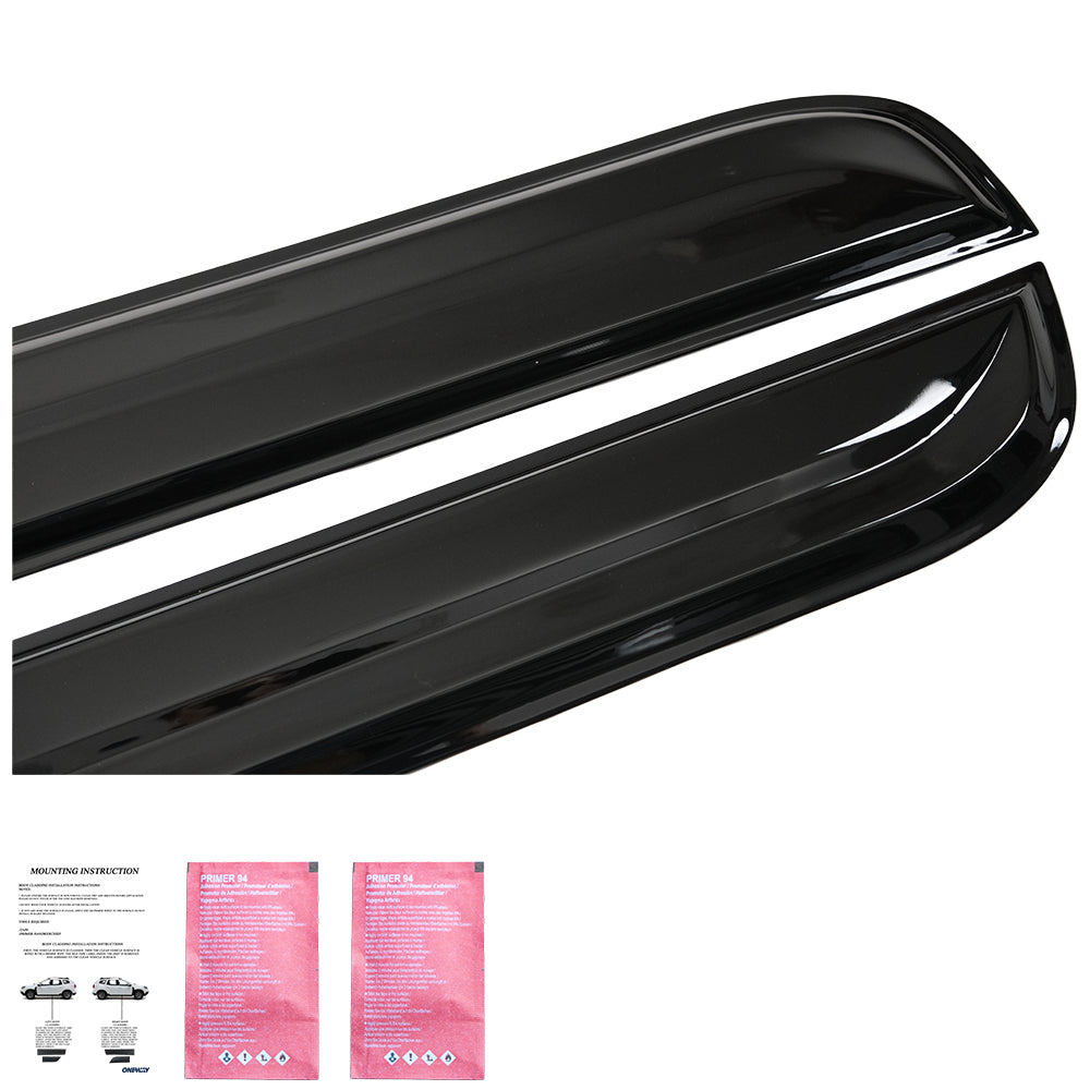 Karosserieverkleidung passend für Ford Ranger T9 2023+ (Hochglanz Schwarz)