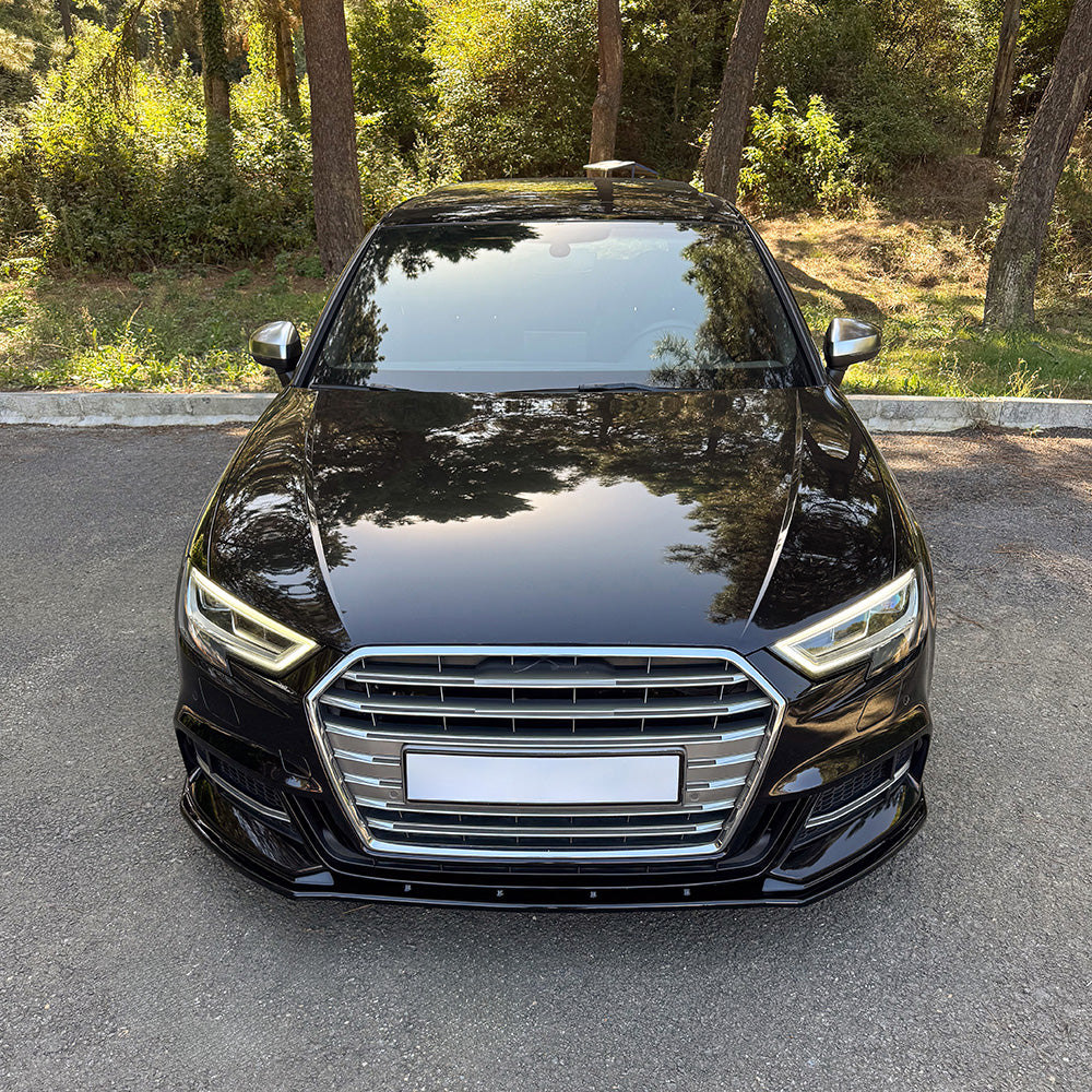 BK12.029 - Bodykit passend für AUDI S3 Sportback 8V Facelift 2016-2019 Hochglanz Schwarz