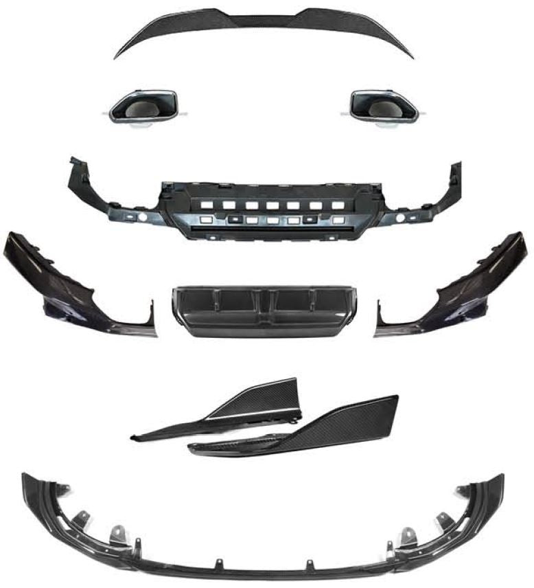 Sport Bodykit Aero Set Carbon-Optik passend für BMW 2 (G42) Coupé 2022-heute