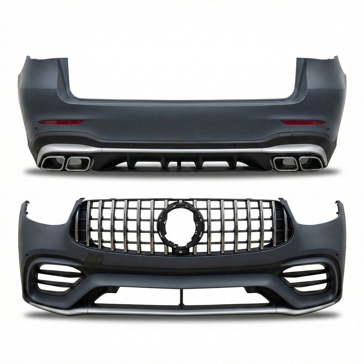 Bodykit Front- und Heckstoßstangen passend für Mercedes GLC X253 2020-2023