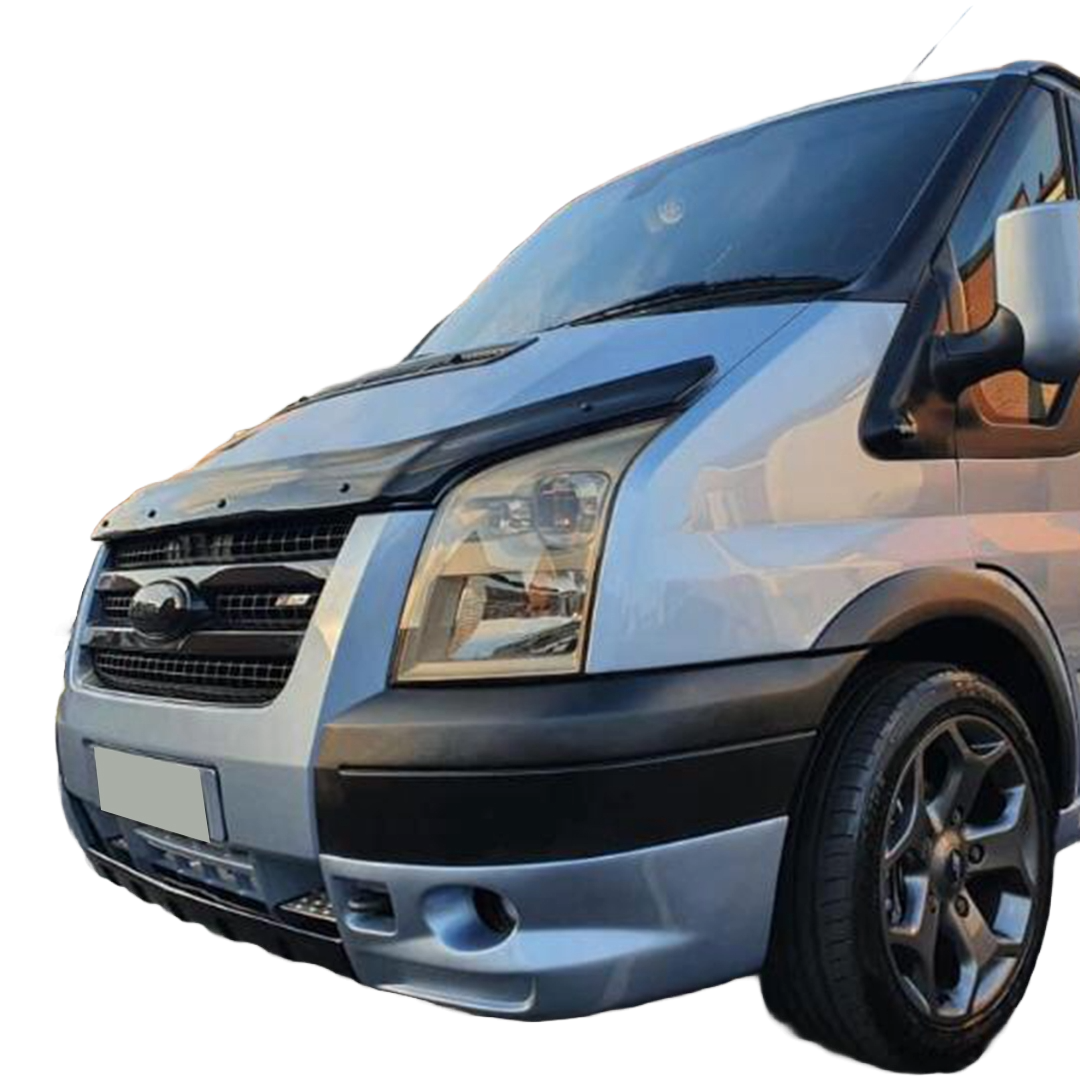 Motorhaubenschutz passend für FORD Transit MK7 2007-2013 Hochglanz Schwarz