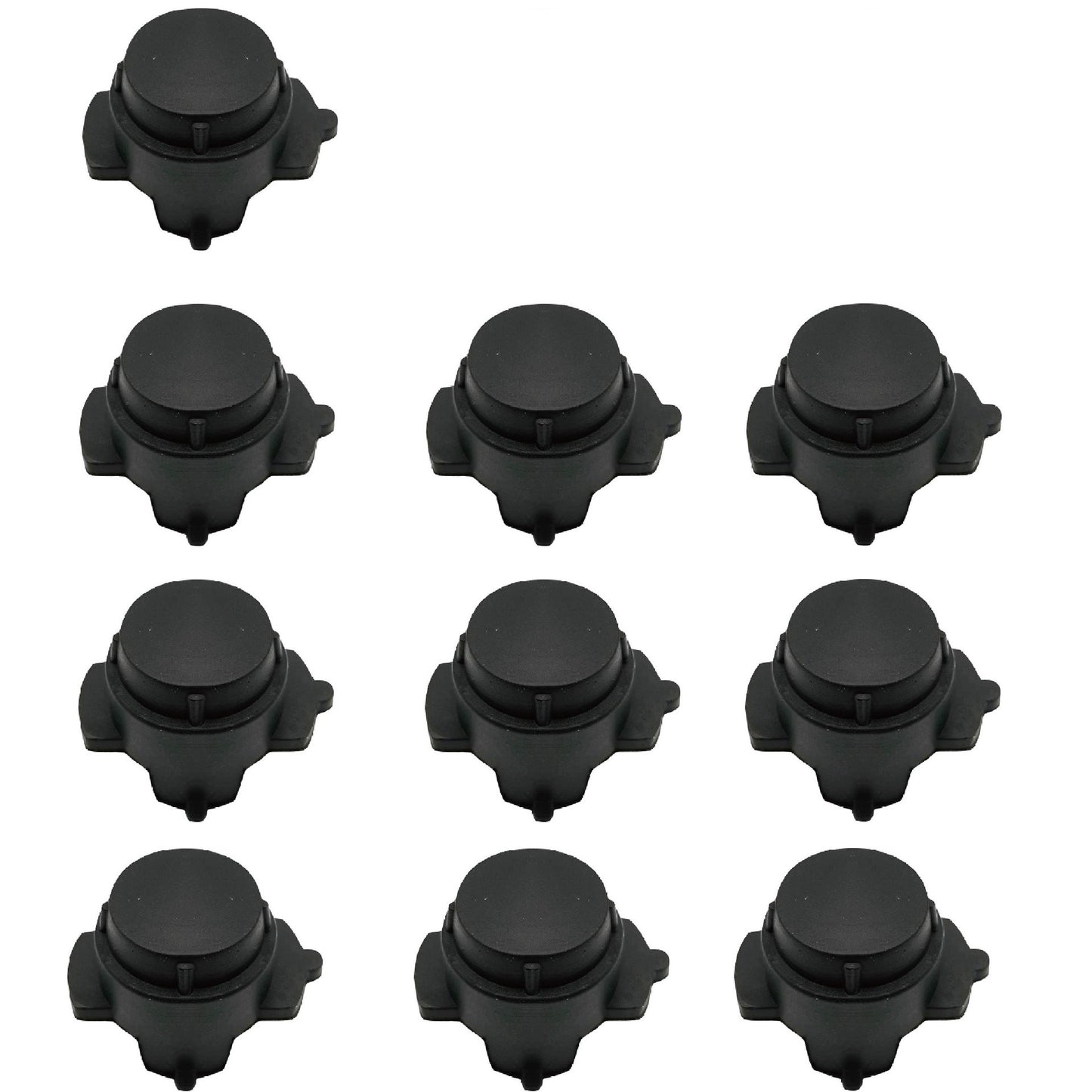 18mm PDC Dummy Loch Abdeckungen passend für BMW & Mercedes Modelle 1990-2024