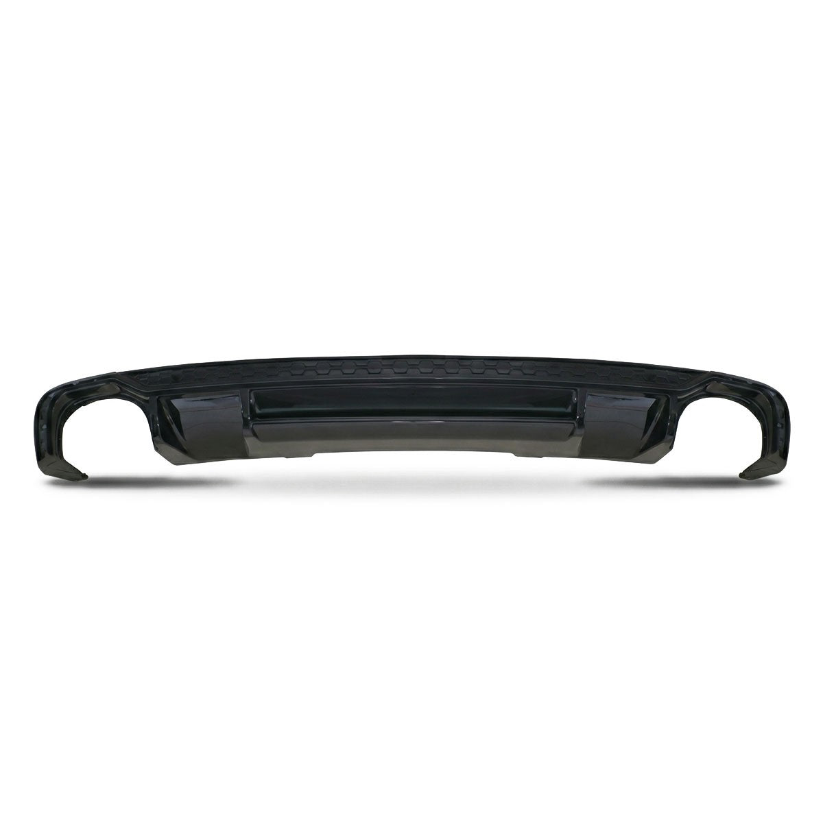 Heckdiffusor Hochglanz Schwarz passend für Audi A4 B9 8W 2015-2019
