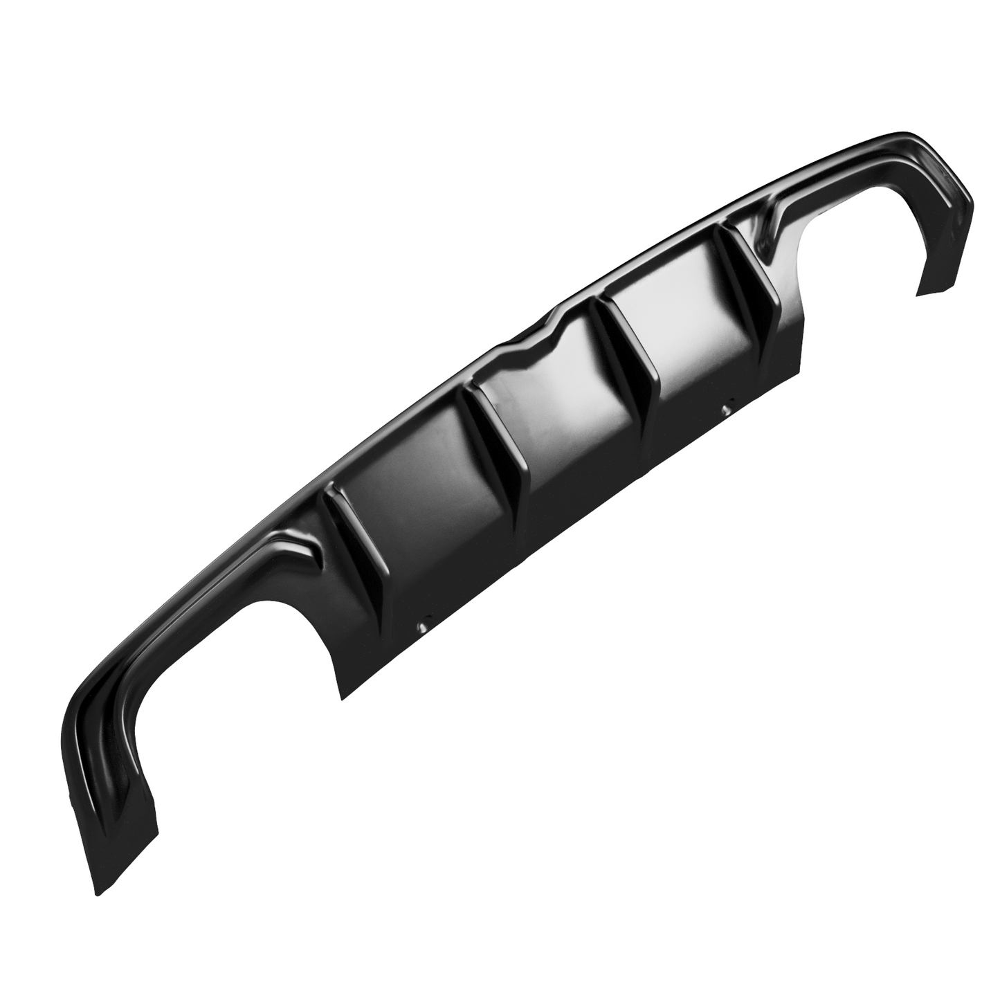 Heckstoßstange Diffusor Hochglanz Schwarz passend für Audi S3 Limousine 8V 2013-2016