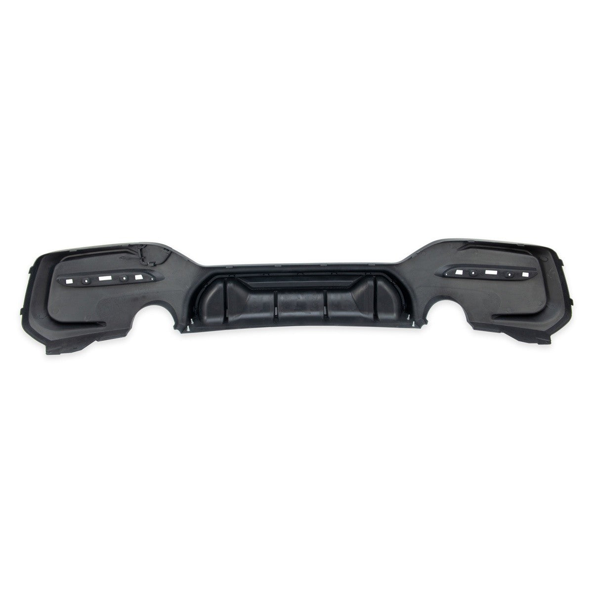 Sport Heckstoßstange Diffusor Matt Schwarz passend für BMW 1er (F20 F21) 2015-2019