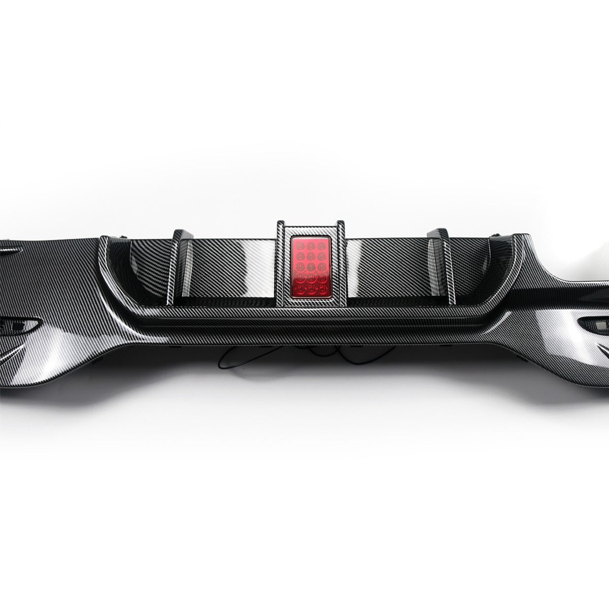 Heckdiffusor Carbon-Optik + LED passend für BMW 1er F20 F21 2015-2019