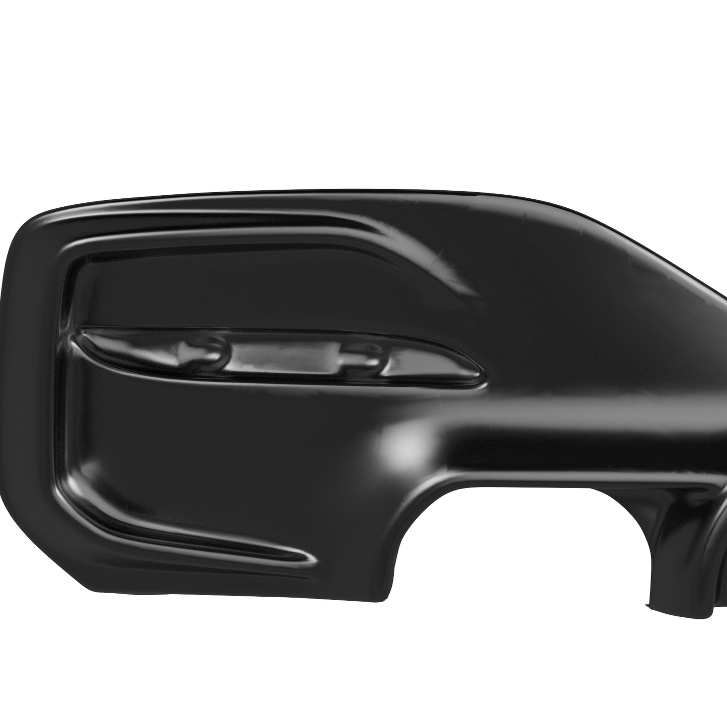 Heckstoßstange Diffusor Hochglanz Schwarz passend für BMW 1er F20 / F21 Facelift 2015-2019