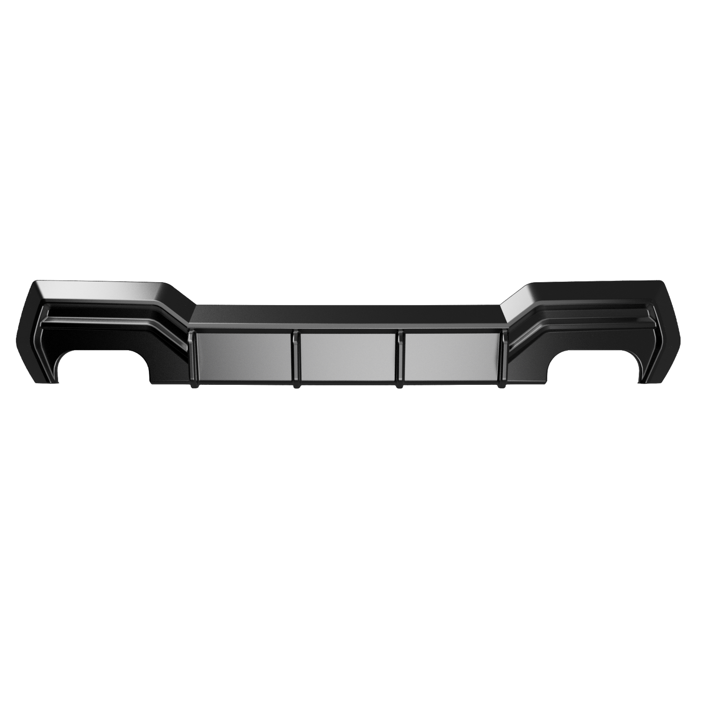 Heckdiffusor passend für BMW 4er G22 M-Paket / M440i 2020+ Hochglanz Schwarz