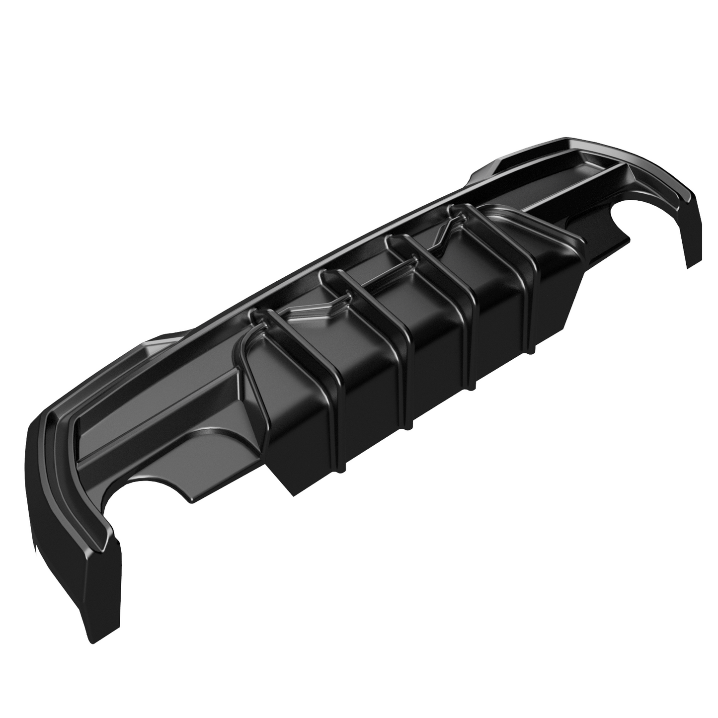 Heckschürze passend für BMW 1er F40 M-Pack/M135i 2019-2024 Hochglanz Schwarz