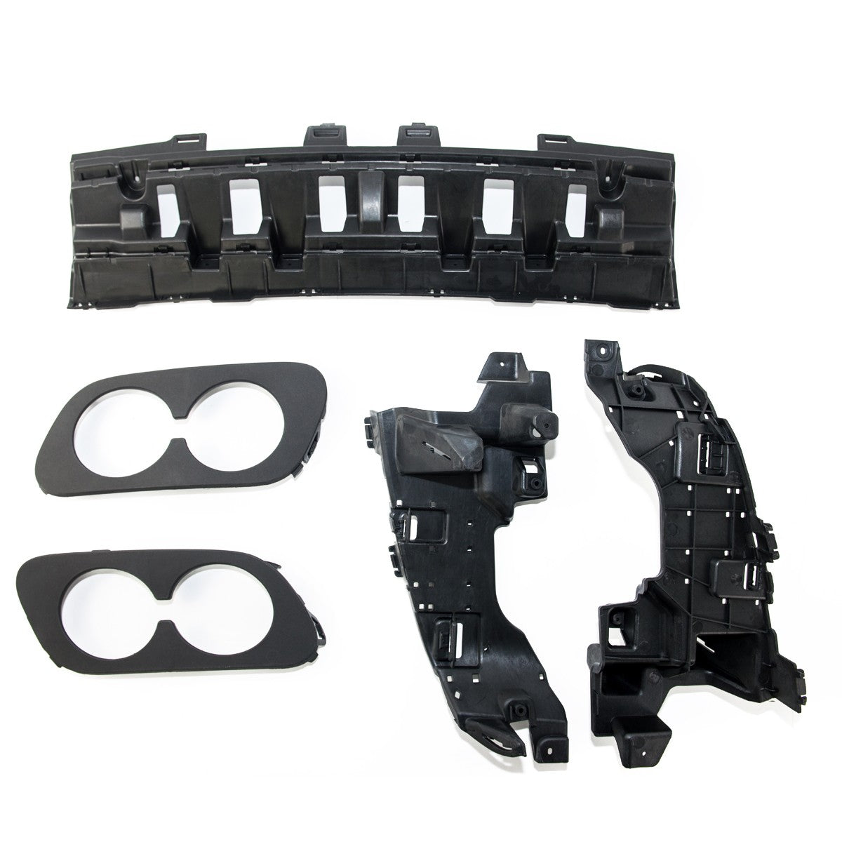 Heckstoßstange Diffusor Hochglanz Schwarz passend für Mercedes C-Klasse A205 C205 2015-2021